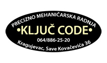 Auto bravar Ključ Code