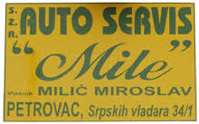 Auto servis Mile