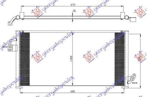 HLADNJAK KLIME 97-99 (73.5x34.7x16