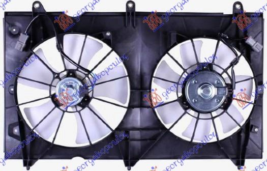 VENTILATOR KOMPLET DUPLI (2.0-2.4 BENZ)