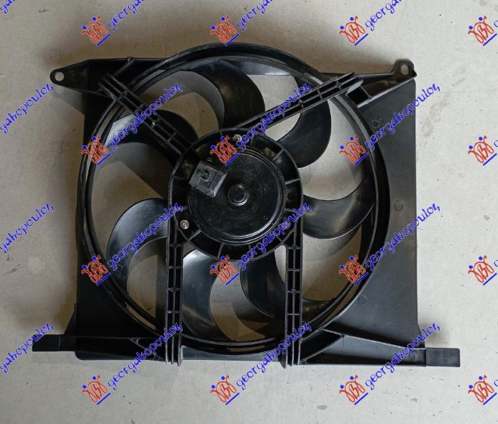 VENTILATOR KOMPLET BENZIN (+AC)