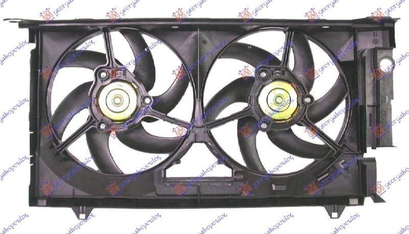 VENTILATOR DUPLI +A/C BENZIN