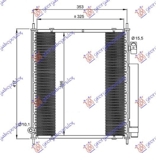 HLAD KLIME -04 1.2-1.4 (33.5x38.6x1.6)