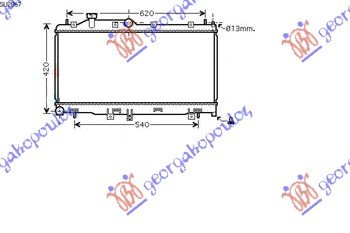 HLAD MOTORA 2.0i-16V TURBO(34x68.5x16)MA