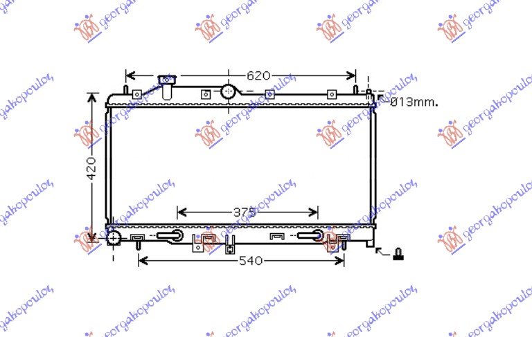 HLAD MOTORA 2.0i-16 TURBO(34x68.5x16)AUT