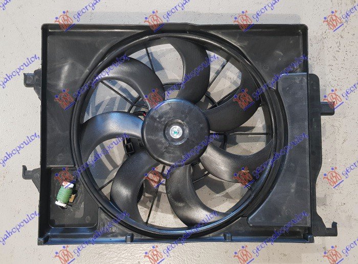 VENTILATOR KOMPLET 1.2-1.4 BEN (390mm)3P