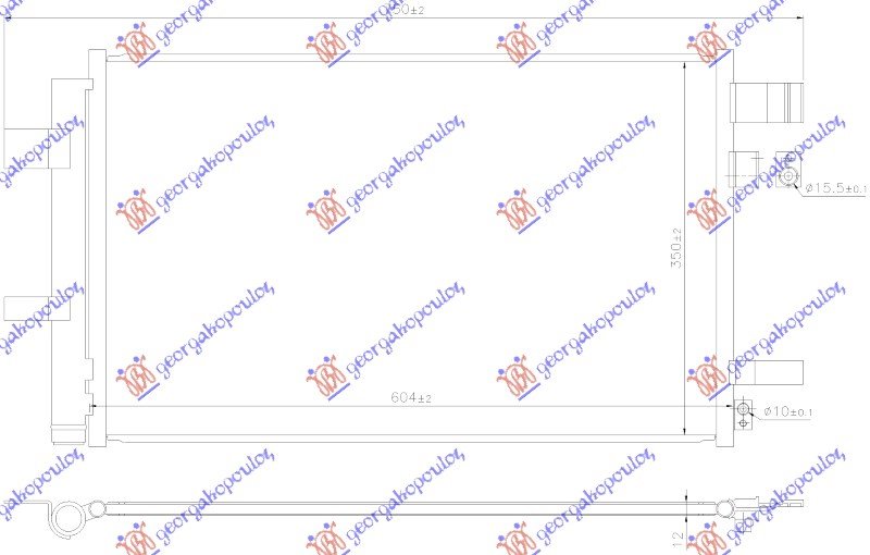 HLADNJAK KLIME 1.6/2.0 BENZIN (604x350)